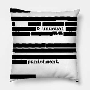 Redacted Podcast Pillow