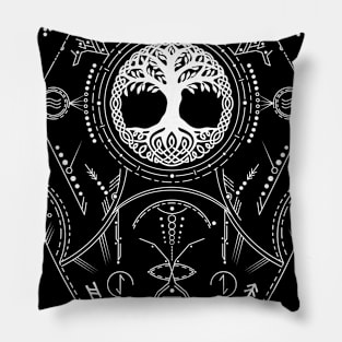 Yggdrasil - Tree of Life | Norse Pagan Symbol Pillow