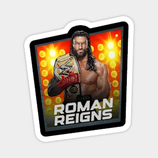 Roman Reigns/////Card Game Concept Design Magnet