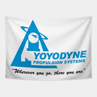 Yoyodyne Propulsion Systems (with Buckaroo Bansai quote) Tapestry