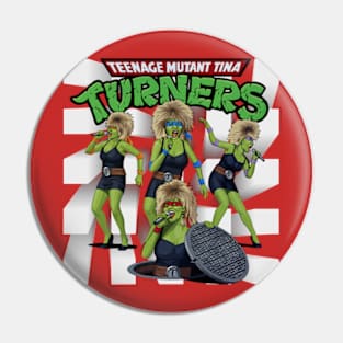 teenage mutan tina turner Pin