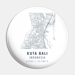 KUTA BALI SIMPLE MAP Pin