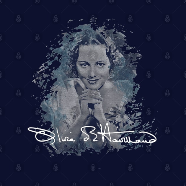 Olivia de Havilland Fan Tribute Design by VintageMimi