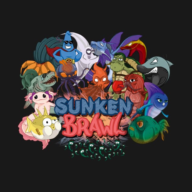 Sunken Brawl Logo by Spikybot