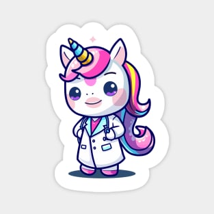 Doctor Unicorn Magnet