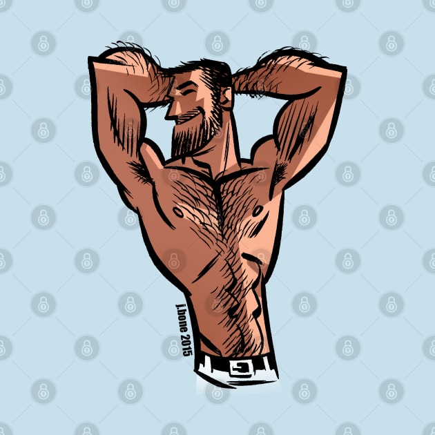 Pin-up Man by JBone