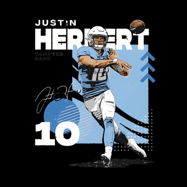 Justin Herbert Los Angeles C Squared by keng-dela