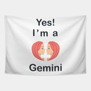 Yes I am a Gemini Tapestry