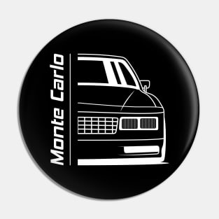 Racing Front Monte Carlo Art Pin