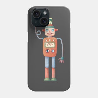 Retro Robot Phone Case