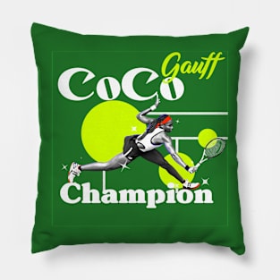 CoCo Gauff Pillow