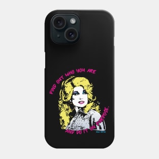 Pop Art Dolly Parton Phone Case