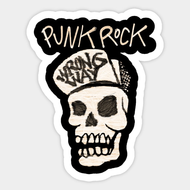 punk rock - Band - Sticker