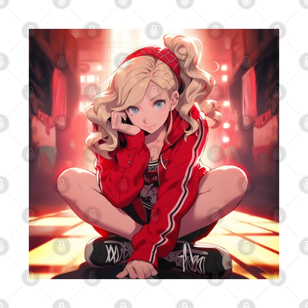 cute ann takamaki by WabiSabi Wonders