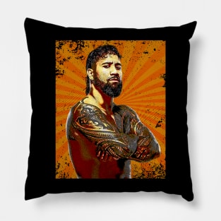 Jey Uso // Retro Comics Style Pillow