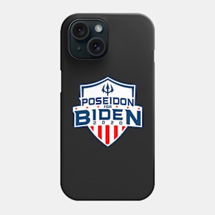 Poseidon for Biden - anti trump- trump boat sank Phone Case