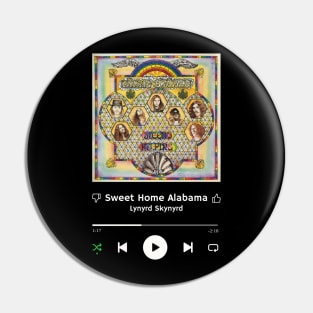 Stereo Music Player - Sweet Home Alabama Pin