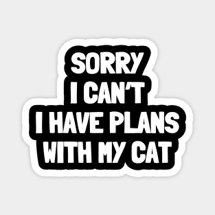 Sorry i can't i have plans with my cat Magnet