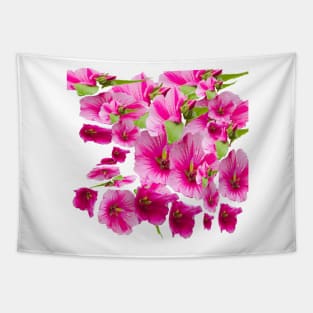 pink flowers aplenty Tapestry