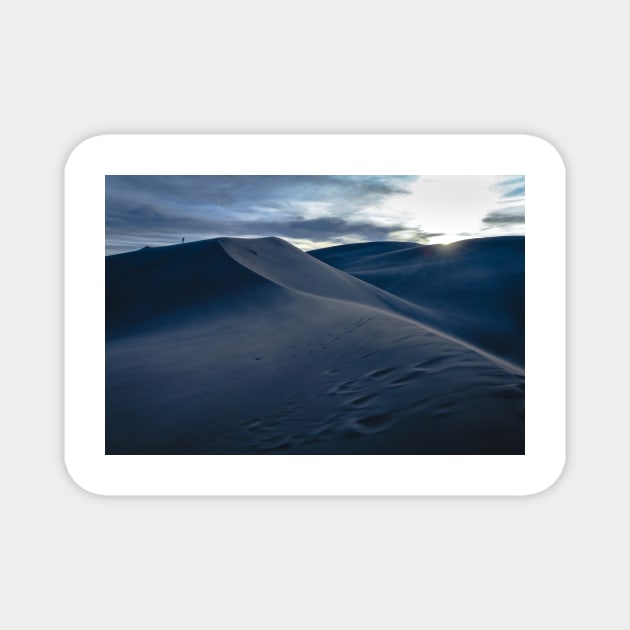 Winter Dunes (Great Sand Dunes National Park) Magnet by jonesing