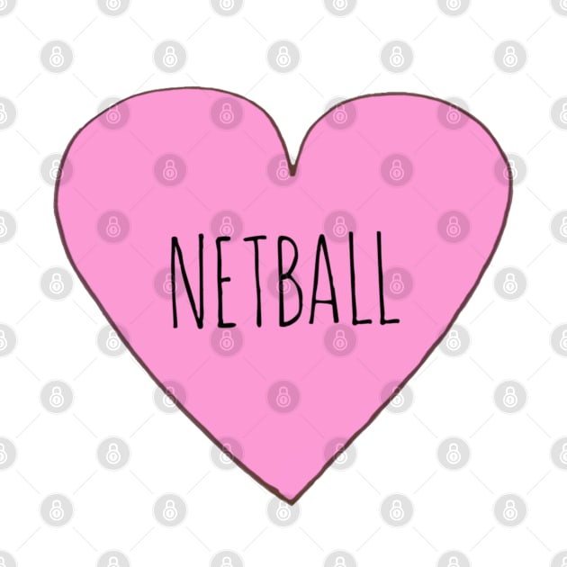 Love Netball by wanungara