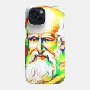 Archimedes Colourful Portrait | Archimedes Artwork 11 Phone Case