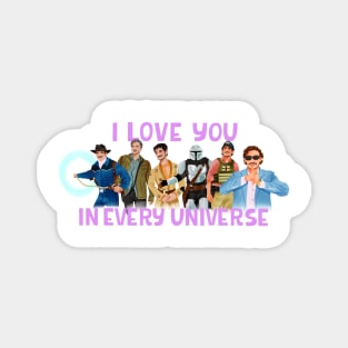 Purple Universe Magnet