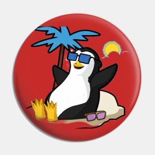 Penguin SunBeach Pin