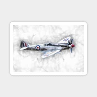 Spitfire Sketch Magnet