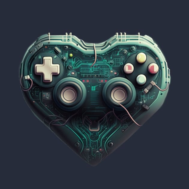 Gamer heart by Daniac's store