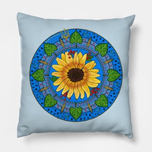 Mandala for Ukraine Pillow