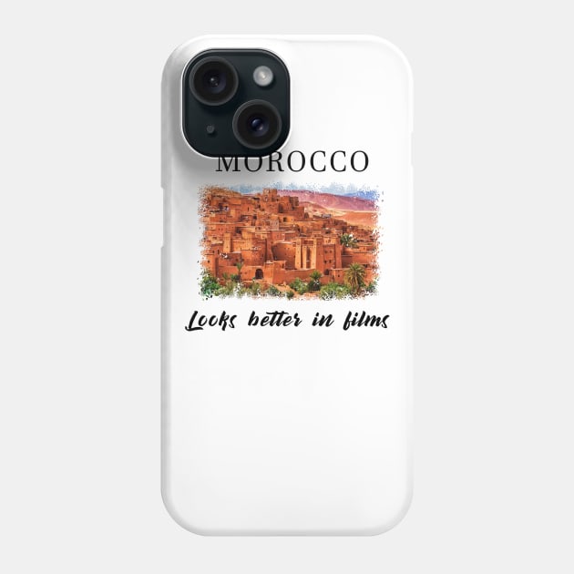 Morocco Phone Case by TravelGiftDesign