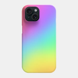 Bright Rainbow Gradient Design Phone Case