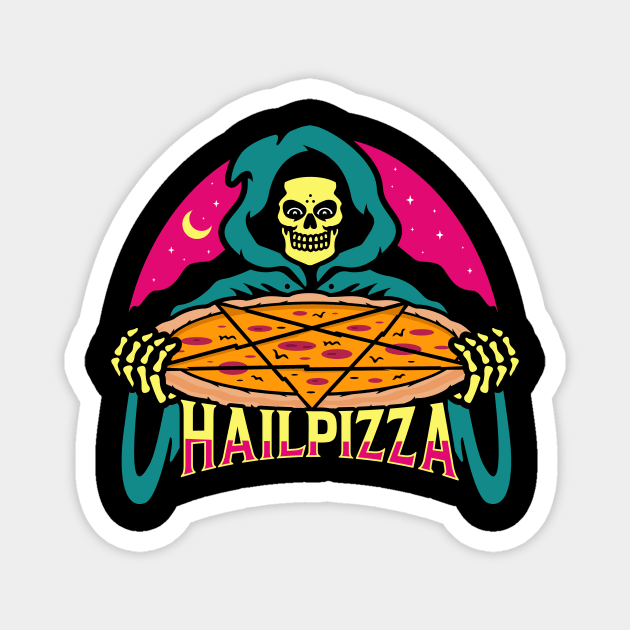 Hail Pizza Magnet by AnggaDwi store