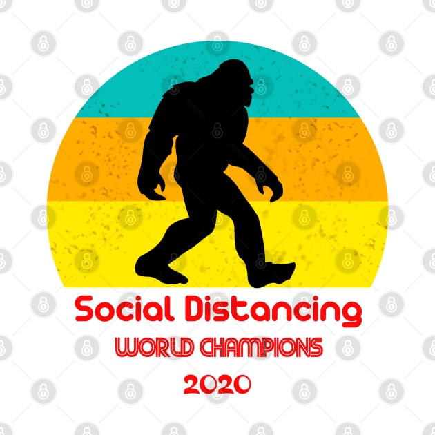 Social Distancing World Champions by BlueLook