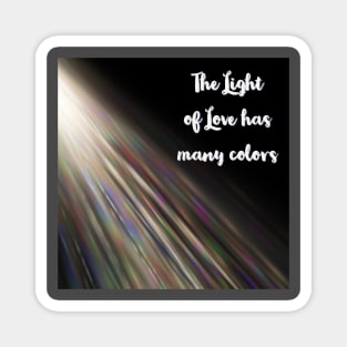 Colors of Love Magnet