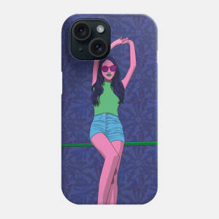 chica flores Phone Case