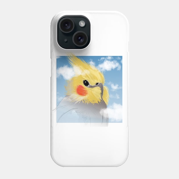 Cockatiel Birb Phone Case by DoubleDu