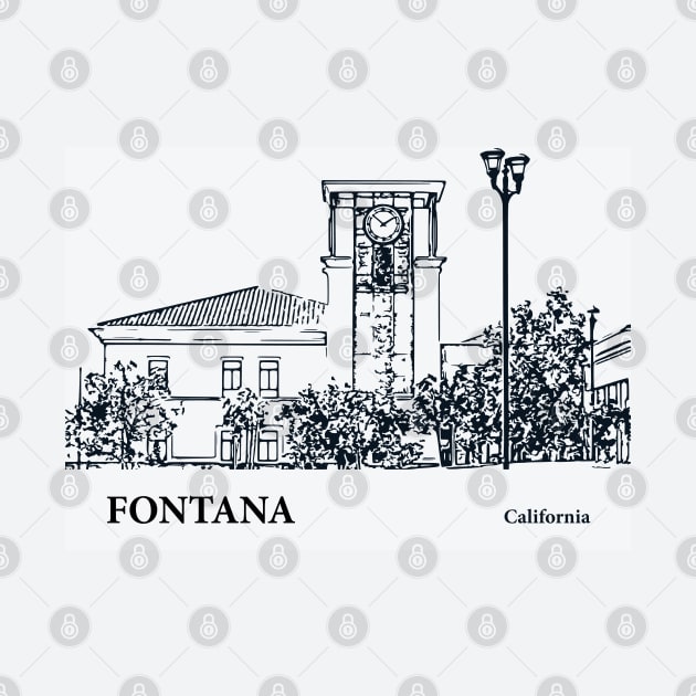 Fontana - California by Lakeric