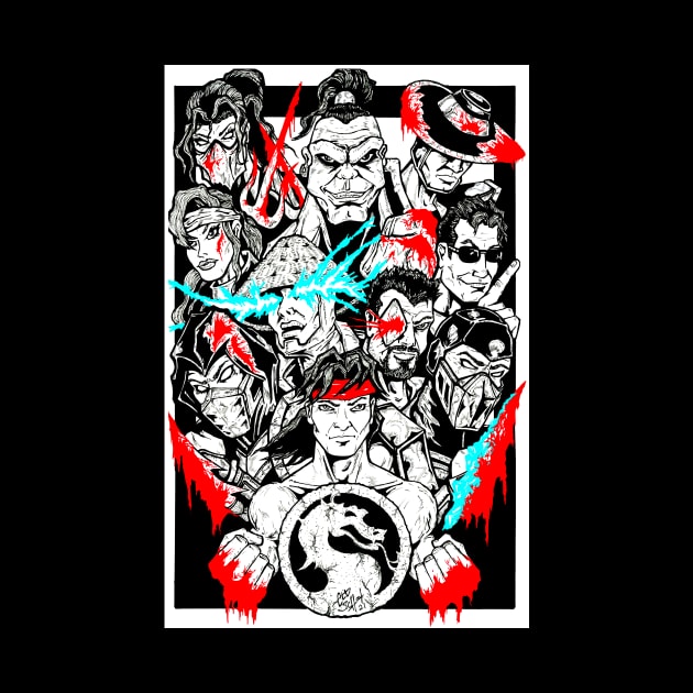 Mortal Kombat by ArtofOldSchool