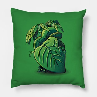 Plant Heart by Tobe Fonseca Pillow