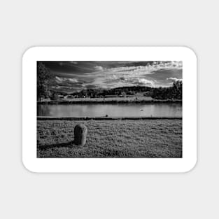 Dramatic clouds over the Göta Canal in Sweden Magnet