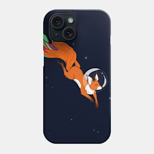Space fox on duty Phone Case