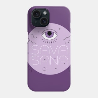 HERE FOR THE SAVASANA Phone Case