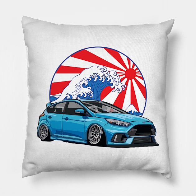 Ford Focus Pillow by artoriaa