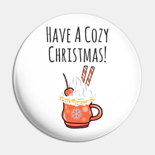 Cozy Christmas Drink Pin