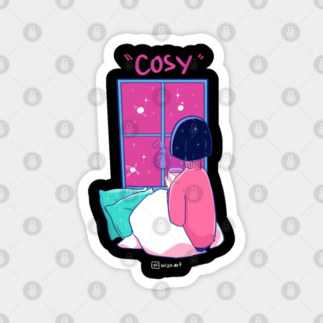 Cosy Magnet by Wizn Art