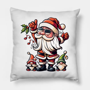 Santa & Gnomes Pillow