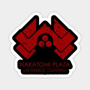 Nakatomi Plaza (Red) Magnet