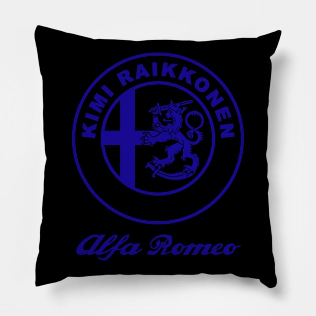 Alfa Raikkonen Pillow by miniBOB